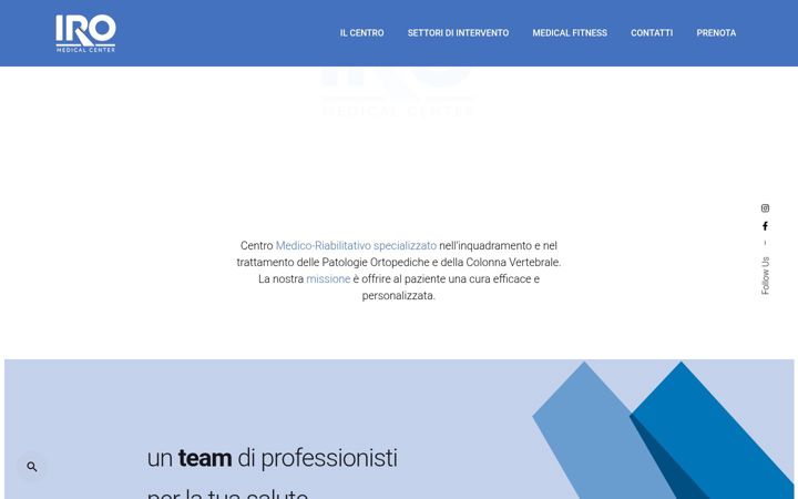 Screenshot of centroiro.it