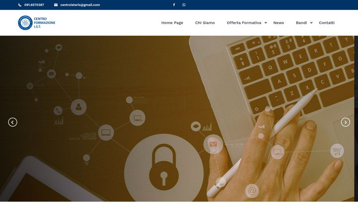 Screenshot of centroist.it