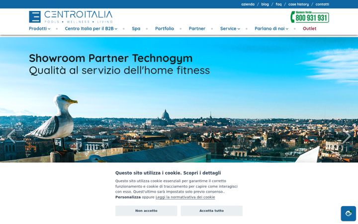 Screenshot of centroitalia.it