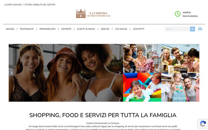 Screenshot di centrolacertosa.it