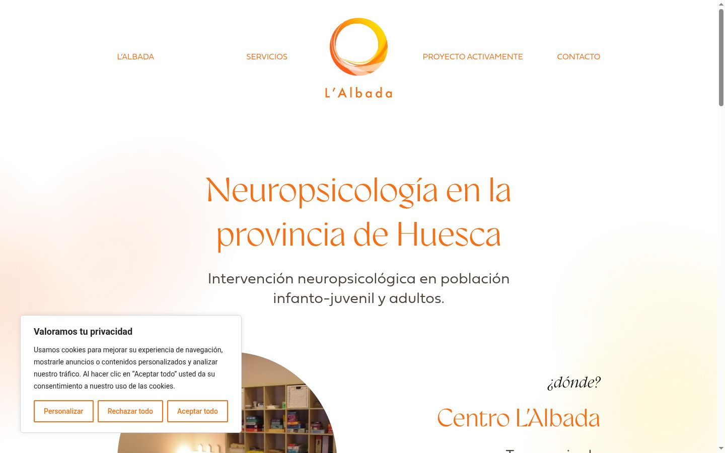 Screenshot tal-banner tal-kunsens muri qabel kwalunkwe interazzjoni