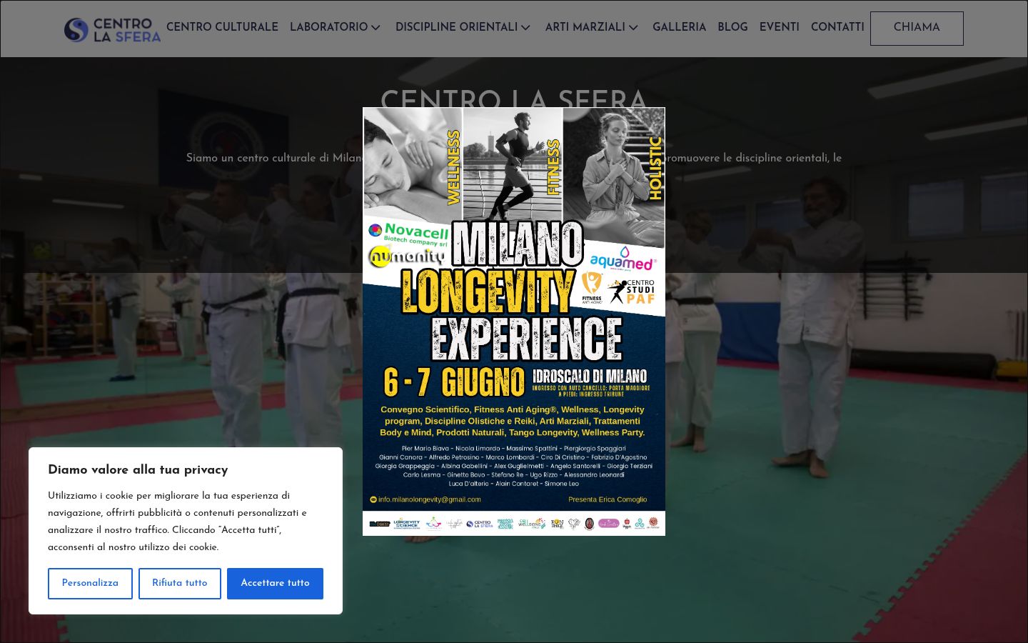 Screenshot tal-banner tal-kunsens muri qabel kwalunkwe interazzjoni