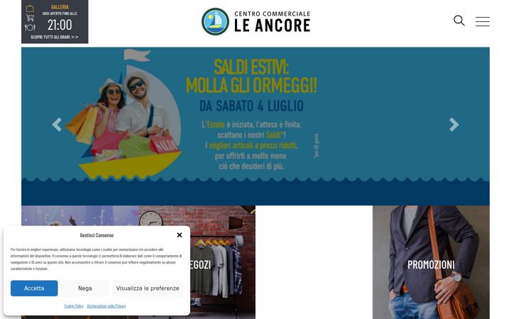 Screenshot of centroleancore.it