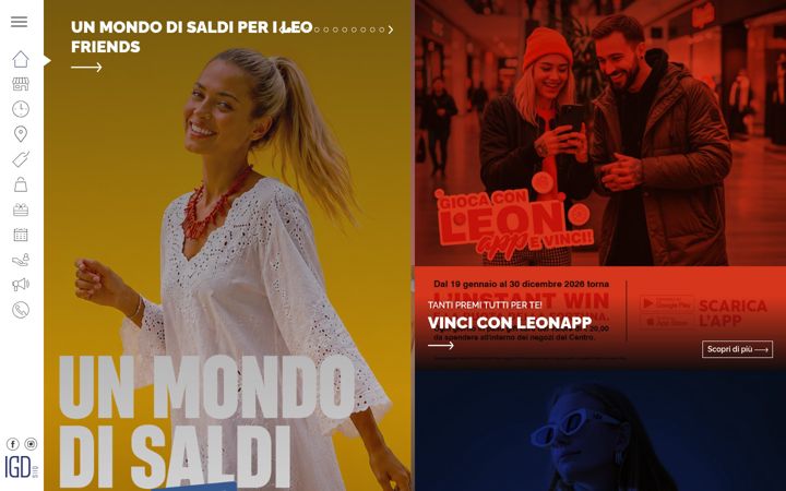 Screenshot di centroleonardo.it