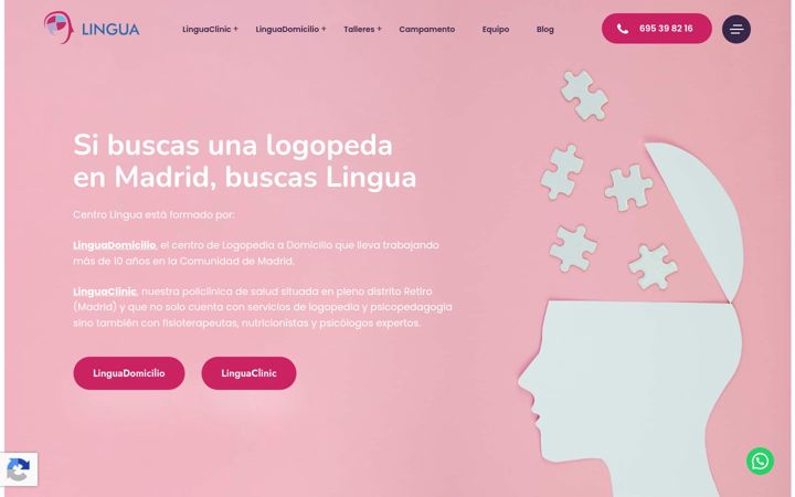 Screenshot of centrolingua.com