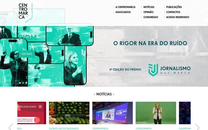 Screenshot of centromarca.pt