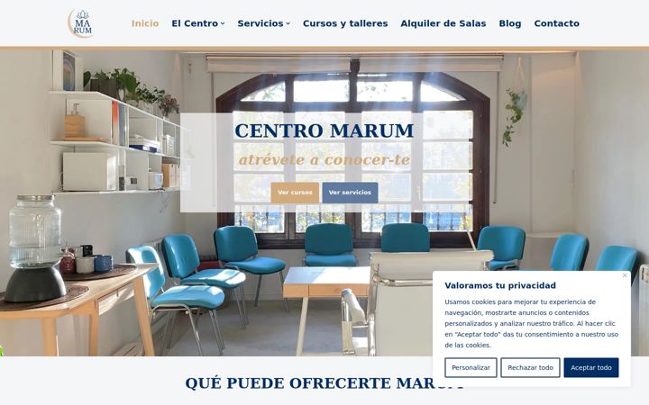 Screenshot of centromarum.es