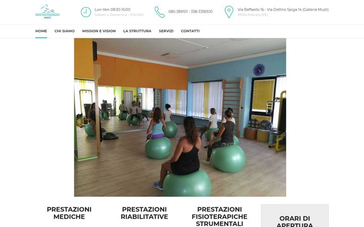 Screenshot of centromasci.it