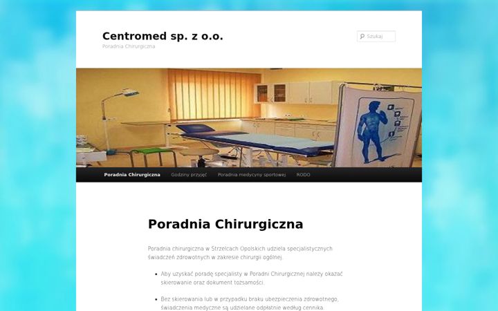 Screenshot of centromed.info
