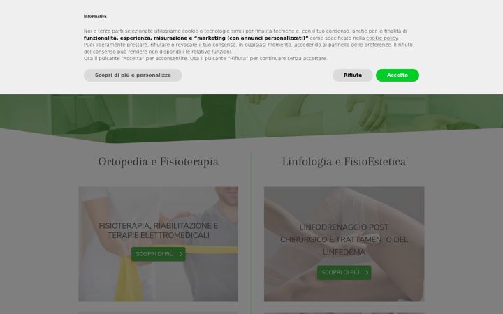 Screenshot of centromedicoalthea.it