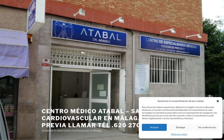 Screenshot of centromedicoatabal.com