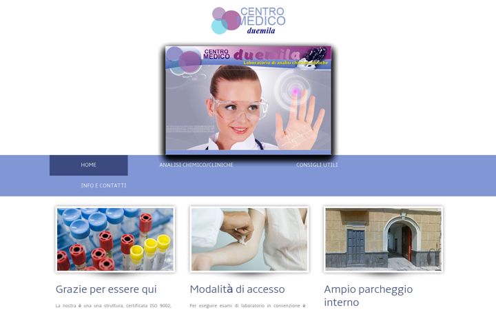 Screenshot of centromedicoduemila.com