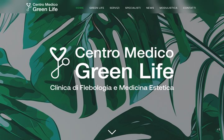 Skærmbillede af centromedicogreenlife.it