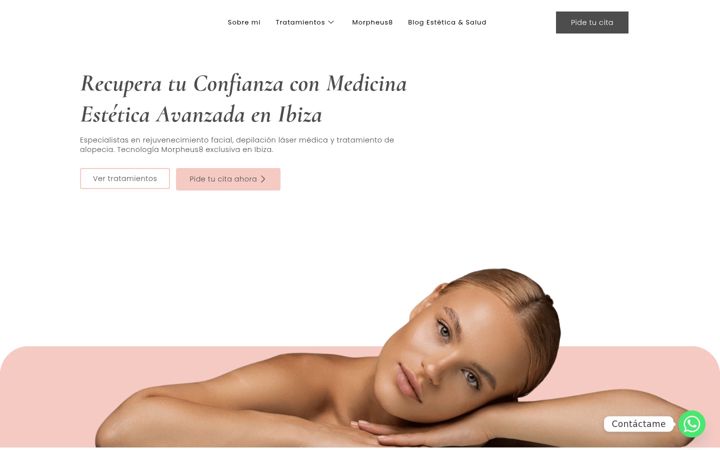Screenshot of centromedicohenrich.com