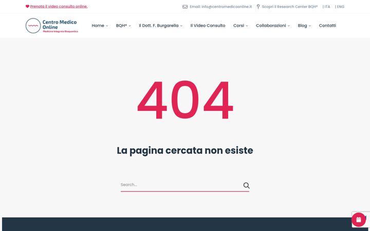 Screenshot of centromedicoonline.it
