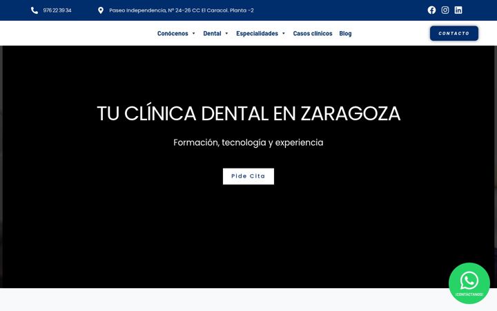 Képernyőkép: centromedicopalafox.es