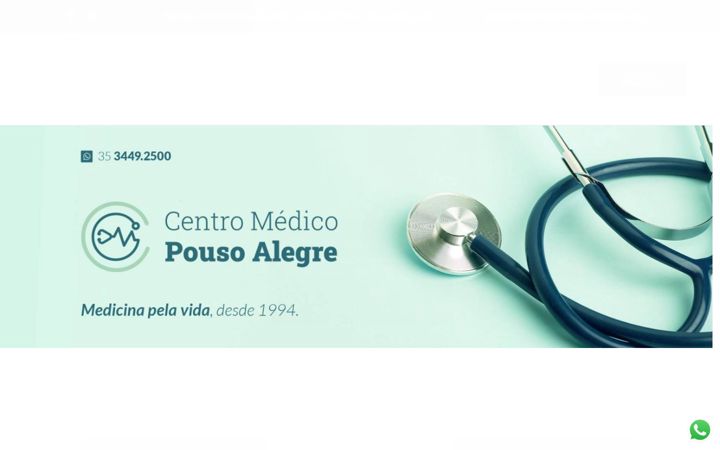 Screenshot stránky centromedicopousoalegre.com.br