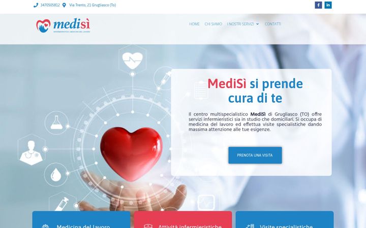 Screenshot of centromedisi.it