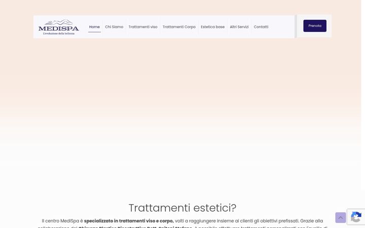 Screenshot of centromedispa.it