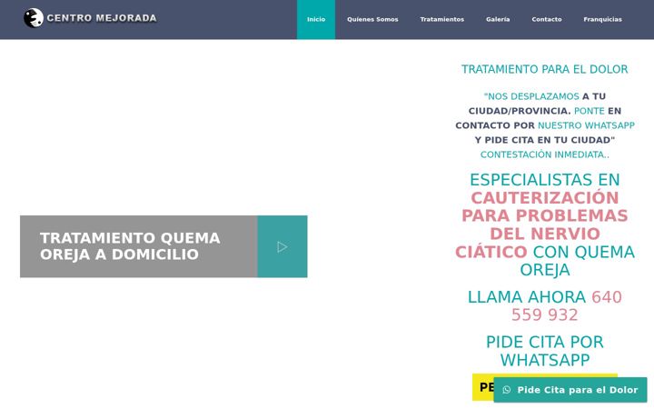 Screenshot of centromejorada.com