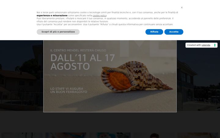 Screenshot of centromendel.it