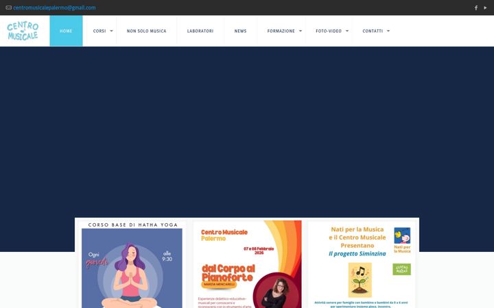 Screenshot ta' centromusicale.eu