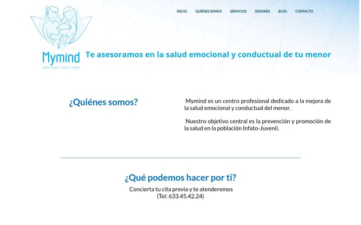 Screenshot of centromymind.com