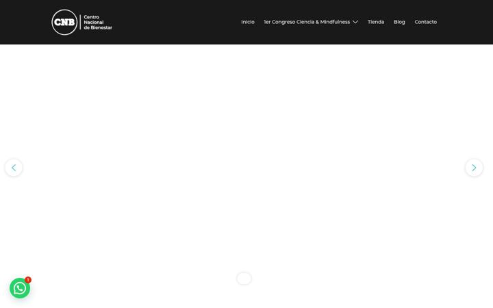 Screenshot of centronacionalbienestar.es