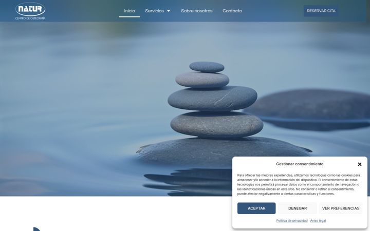 Screenshot of centronatur.es