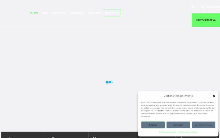 Screenshot of centronauticoalamillo.com