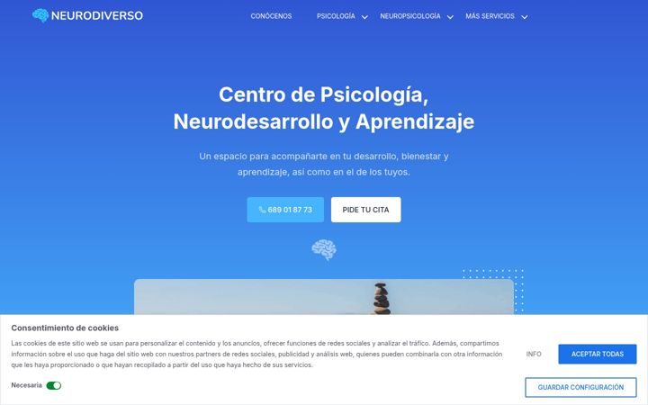Screenshot of centroneurodiverso.com