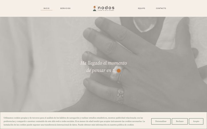 Screenshot of centronodos.com