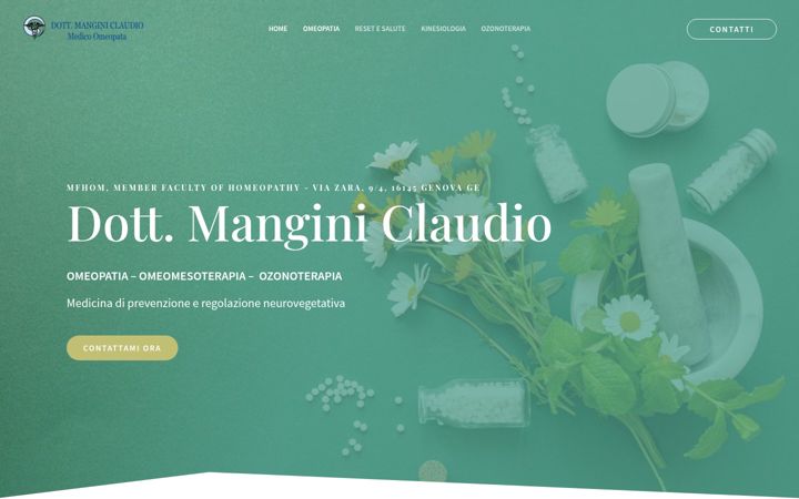 Screenshot of centroomeopaticodulcamara.it