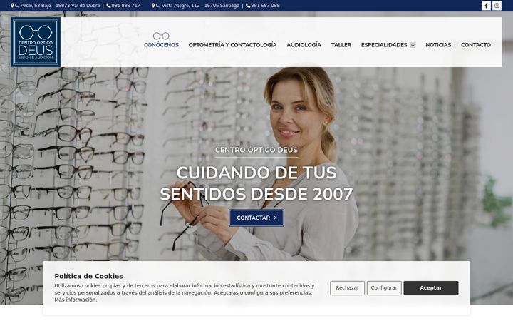 Screenshot of centroopticodeus.es