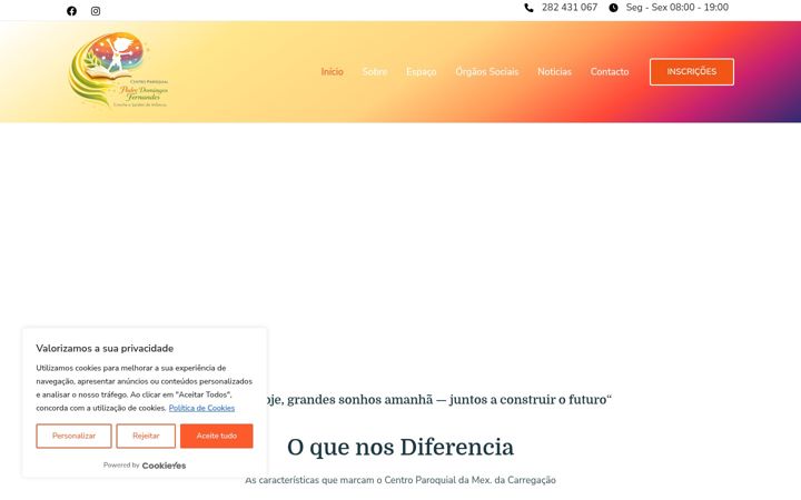 Captura de ecrã de centroparoquialmc.pt