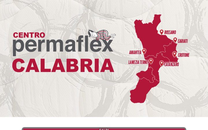 Screenshot of centropermaflexcalabria.it