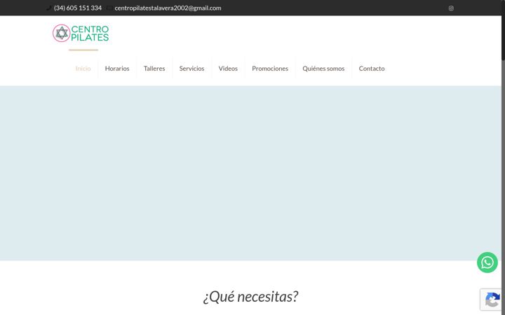 Screenshot of centropilatestalavera.es