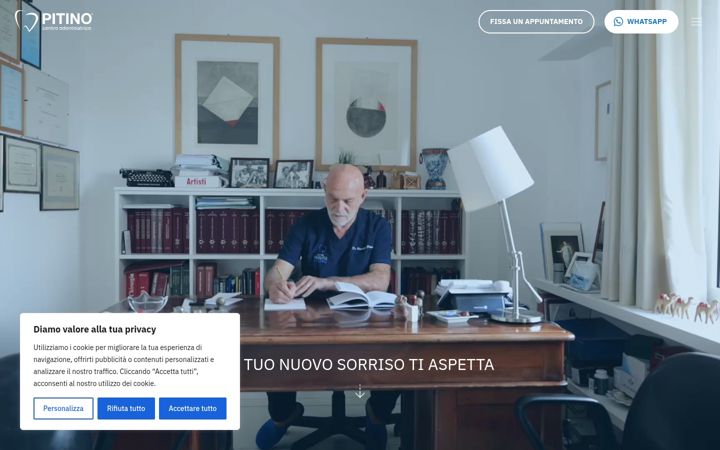 Screenshot of centropitino.com