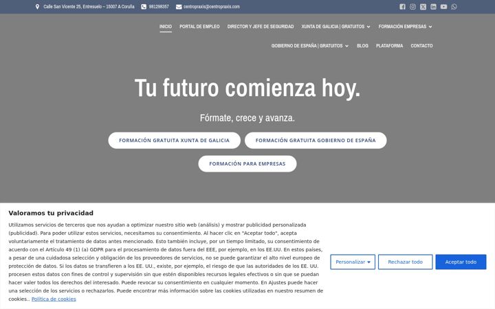 Screenshot of centropraxis.com