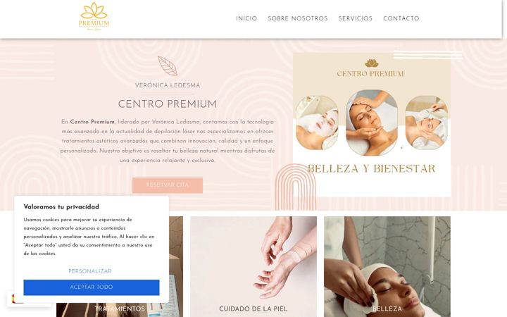 Screenshot of centropremiumledesma.com