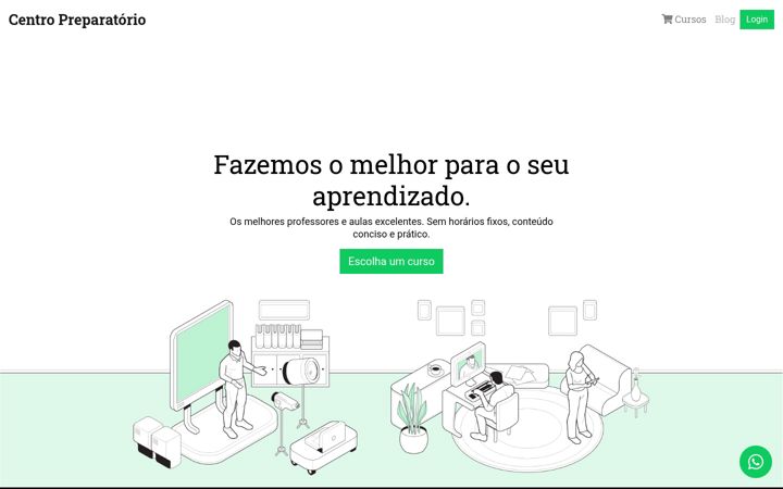 Screenshot of centropreparatorio.com