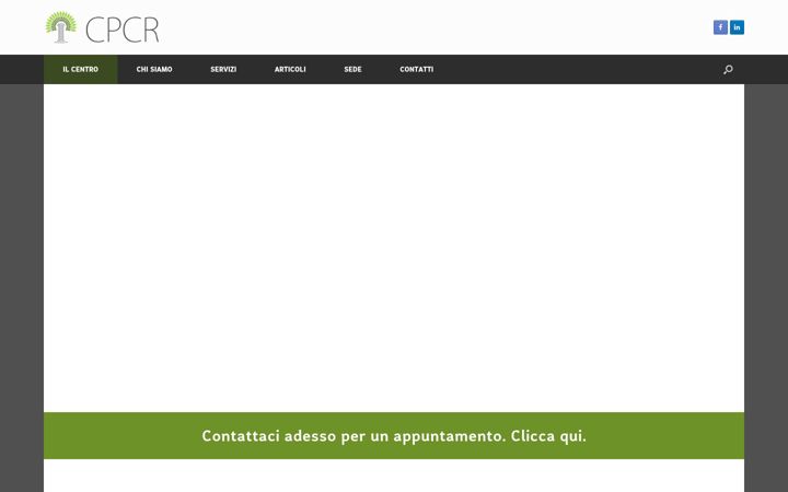 Skärmbild av centropsicologiacastelliromani.it