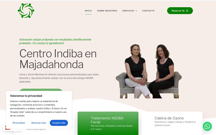Screenshot of centroradiofrecuenciamajadahonda.com