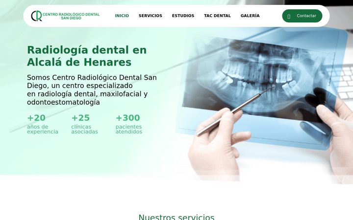 Screenshot of centroradiologicosandiego.com