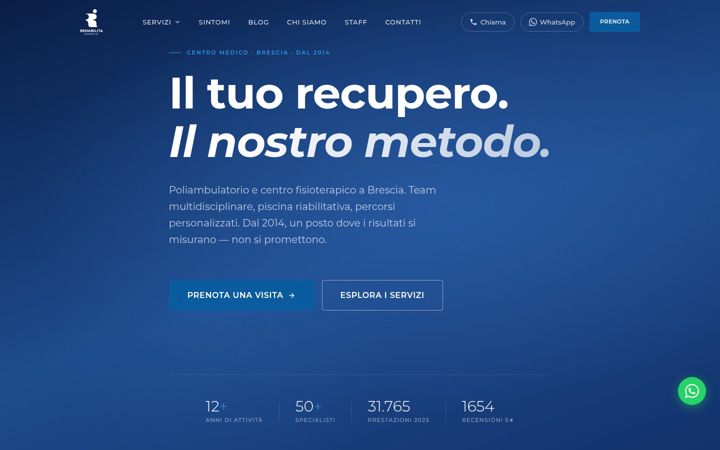 Screenshot of centrorehabilita.com