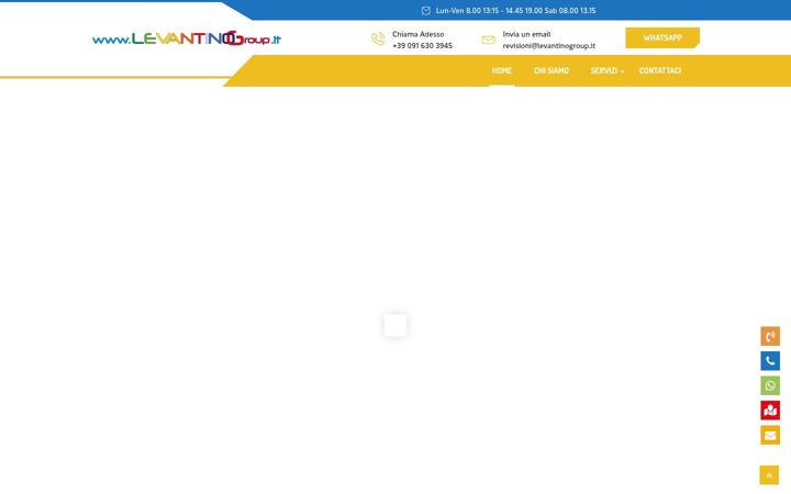 Screenshot of centrorevisionipalermo.it