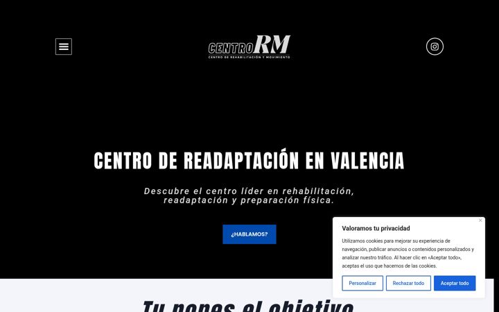 Screenshot of centrorm.com