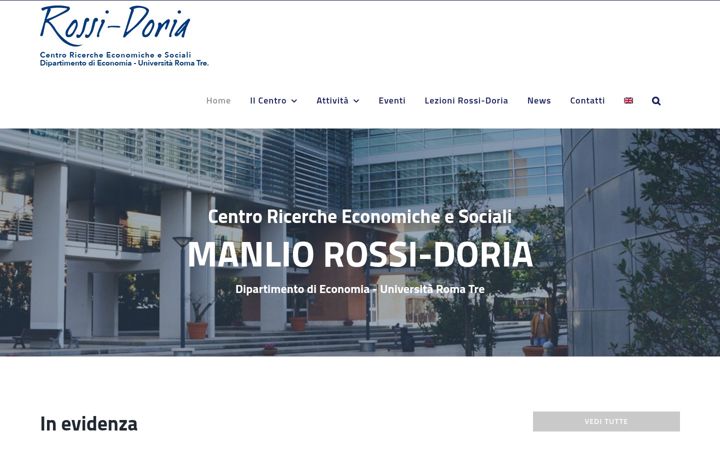 Screenshot of centrorossidoria.it