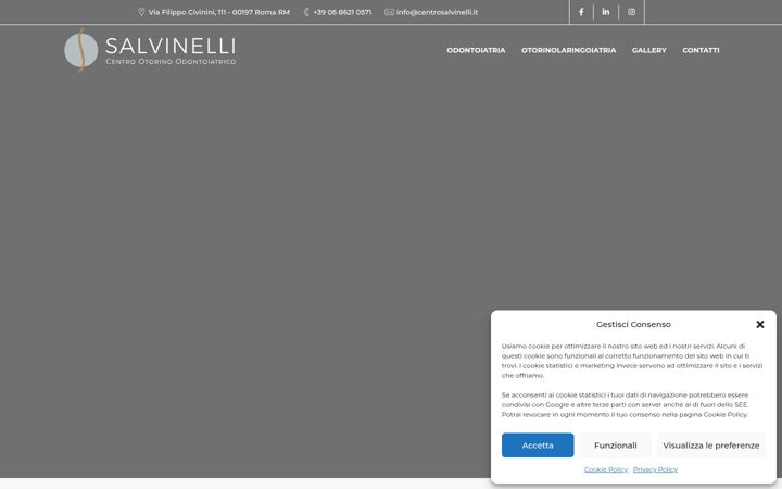 Screenshot of centrosalvinelli.it