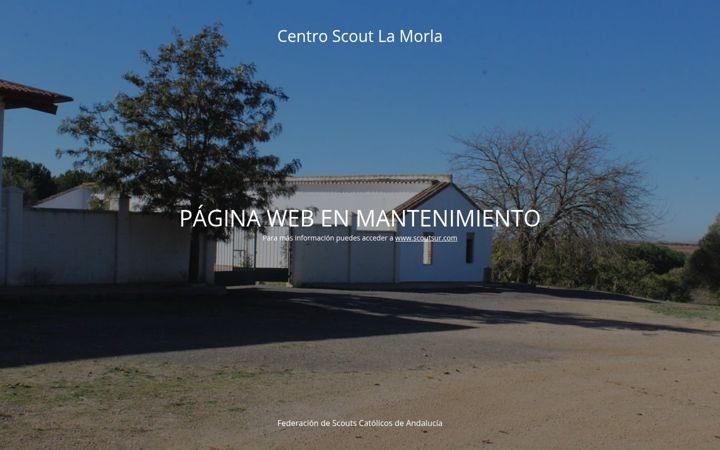 Screenshot of centroscoutlamorla.com